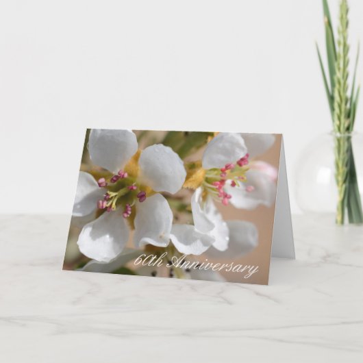 Grußkarte zum 60. Jahrestag Karte (Vorderseite)