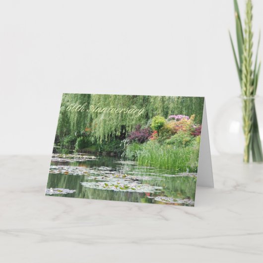 Grußkarte zum 60. Jahrestag Karte (Vorderseite)