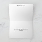 Grußkarte zum 60. Jubiläum mit Strandbude Karte (Innenseite)