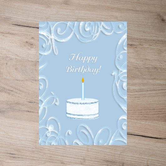 Grußkarte zum Geburtstag Feiertagskarte