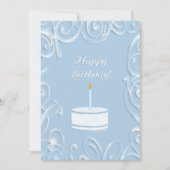 Grußkarte zum Geburtstag Feiertagskarte (Vorderseite)