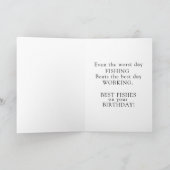 Grußkarte zum Geburtstag Fliegen Feiertagskarte (Innenseite)