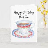 Grußkarte zum Geburtstag Karte (Gelbe Blume)