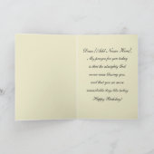 Grußkarte zum Geburtstag Karte (Innenseite)