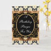 Grußkarte zum Geburtstag Karte (Gelbe Blume)