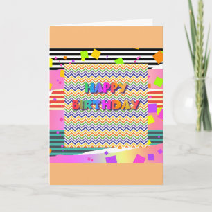 Grußkarte zum Geburtstag Karte