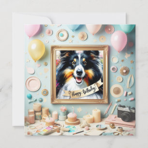 Grußkarte zum Geburtstag Karte