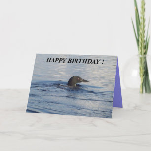 Grußkarte zum Geburtstag Loon Karte