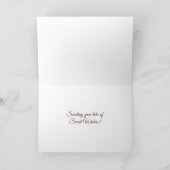 Grußkarte zum Geburtstag Schokolade Cupcake Day Karte (Innenseite)