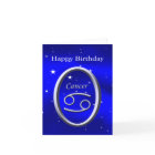 Grußkarte zum Geburtstagskrebs