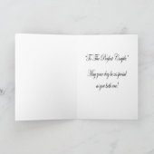 Grußkarte zum Hochzeitstag Karte (Innenseite)