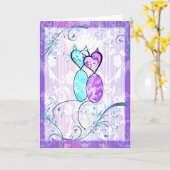 Grußkarte zum Jahrestag Karte (Gelbe Blume)