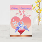 Grußkarte zum Jahrestag Karte (Gelbe Blume)