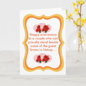 Grußkarte zum Jubiläum Karte (Gelbe Blume)