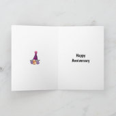 Grußkarte zum Jubiläum Karte (Innenseite)