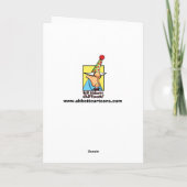 Grußkarte zum Jubiläum Karte (Rückseite)