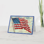 Grußkarte zum Vintagen Gedenktag Karte (Vorderseite)