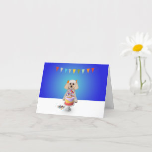 Grußkarte zur Feier - Innen leer Karte