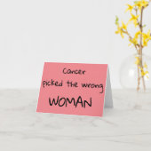 Grußkarte zur Krebsunterstützungstherapie Karte (Gelbe Blume)