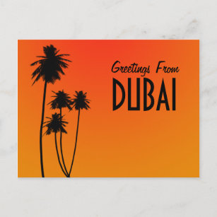 Grußkarten aus Dubai Postcard Postkarte