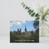 Grußkarten aus Edinburgh Postkarte (Stehend Vorderseite)