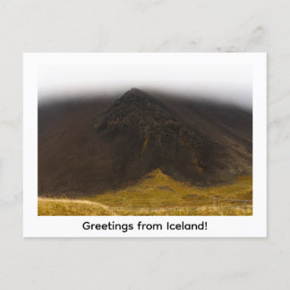 Grußkarten aus Island Postkarte