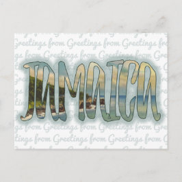 Grußkarten aus Jamaika Postkarte