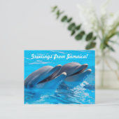 Grußkarten aus Jamaika Postkarte (Stehend Vorderseite)