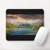 Grußkarten aus Kanada Mousepad (Mit Mouse)