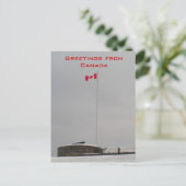 Grußkarten aus Kanada Postkarte (Stehend Vorderseite)