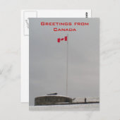 Grußkarten aus Kanada Postkarte (Vorne/Hinten)