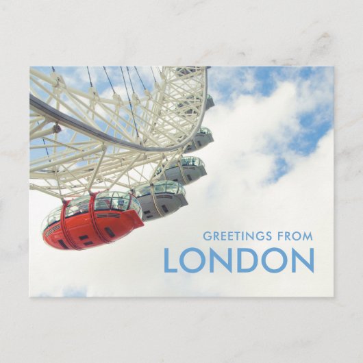 Grußkarten aus London Postkarte (Vorderseite)