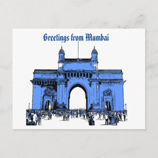 Grußkarten aus Mumbai Postkarte