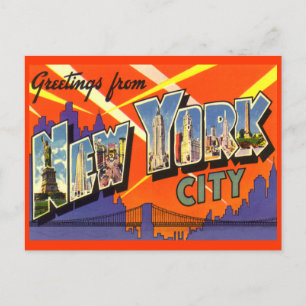 Grußkarten aus New York City Postkarte