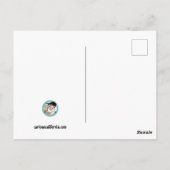 Grußkarten aus Südkalifornien Postkarte (Rückseite)