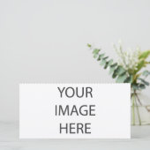 Grußkarten benutzerdefinierbar (Stehend Vorderseite)