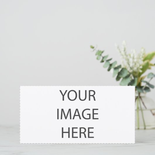 Grußkarten benutzerdefinierbar (Stehend Vorderseite)