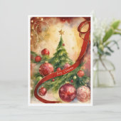 Grußkarten Dankeskarte (Stehend Vorderseite)