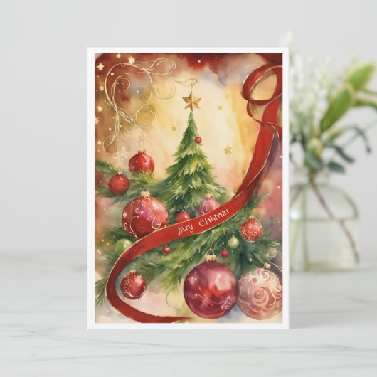 Grußkarten Dankeskarte (Stehend Vorderseite)