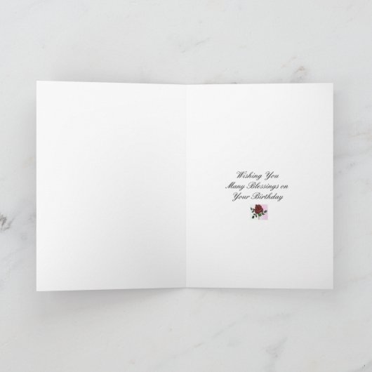 Grußkarten Dankeskarte (Innenseite)