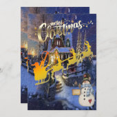 Grußkarten Dankeskarte (Vorne/Hinten)