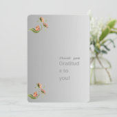 Grußkarten Dankeskarte (Stehend Vorderseite)