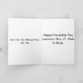 Grußkarten der besten Freunde - Freundschaftskarte Karte (Innenseite)