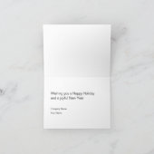 Grußkarten der Business Saison Feiertagskarte (Innenseite)