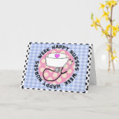 Grußkarten der Happy Nurse Week Karte (Gelbe Blume)