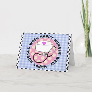 Grußkarten der Happy Nurse Week Karte