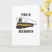 Grußkarten der Marine Karte (Gelbe Blume)