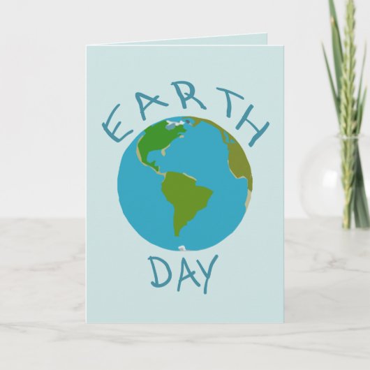 Grußkarten des Earth Day Karte (Vorderseite)