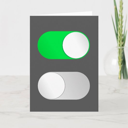 Grußkarten ein- und ausschalten karte