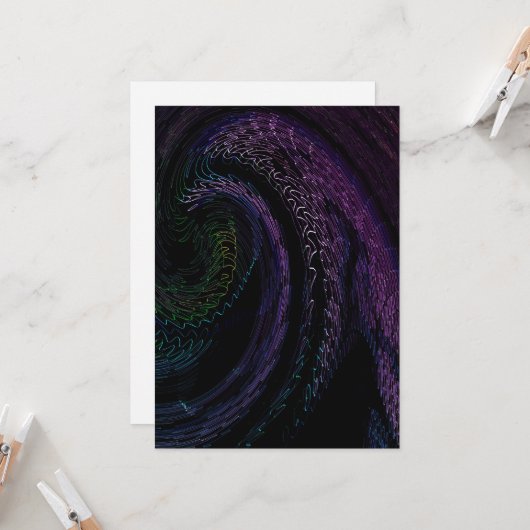 Grußkarten Einladung (Vorderseite/Rückseite Beispiel)